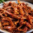 Cá cơm xóc muối ớt
