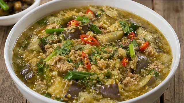 Canh cà đắng da trâu / thịt / cá