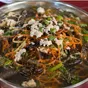 Canh lá bép nấu nấm, thịt