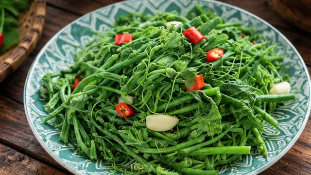 Đọt su xào tỏi