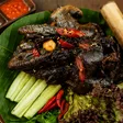 Gà H’Mông nổ muối
