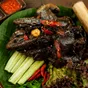 Gà H’Mông nổ muối