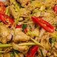 Gà xào sả ớt