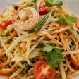 Gỏi đu đủ giả kiến vàng tôm khô
