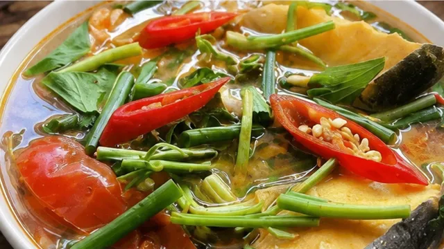 Lẩu cá tầm măng chua