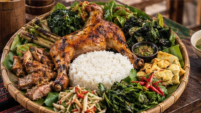 Mẹt cơm 3 khách