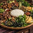 Mẹt cơm đầy đủ 6–8 khách