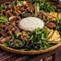 Mẹt cơm đầy đủ 6–8 khách